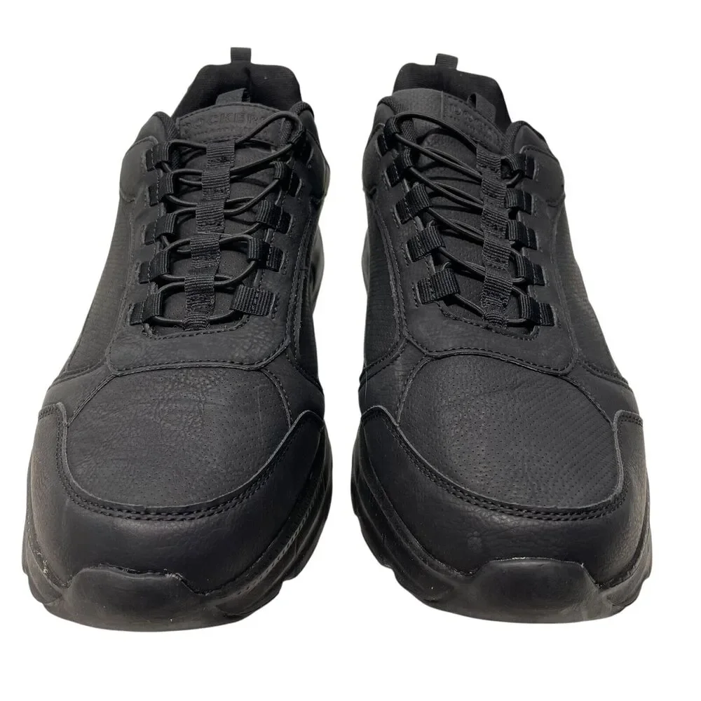 Dockers Comfortflex Men's Step In Black Sneakers Work Shoes US 12M